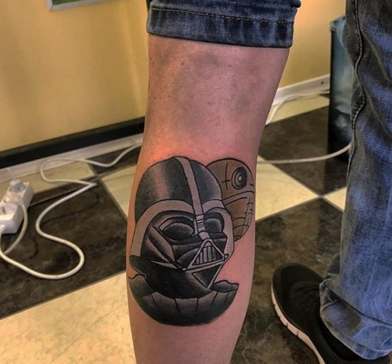 Men star wars monster, photo - Tattoo Master Barb Tattoo