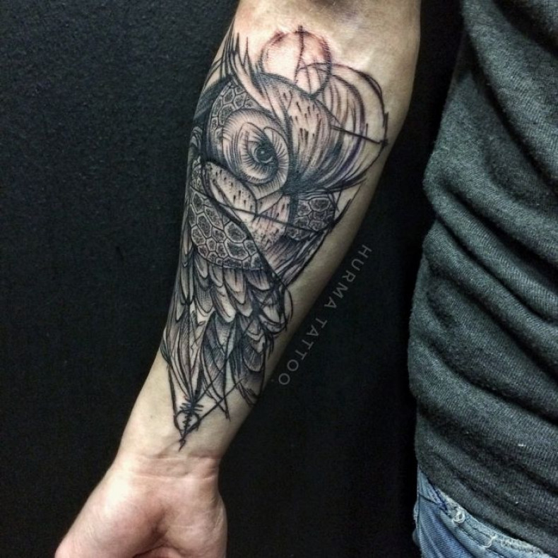 Men arm sketch, photo - Tattoo Master Barb Tattoo