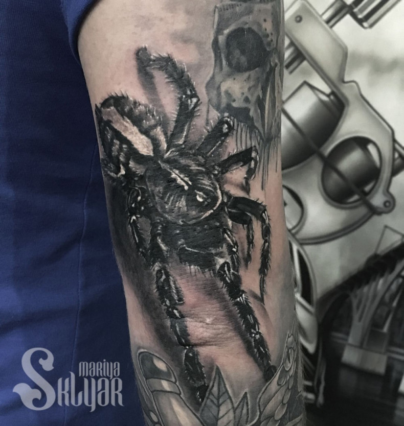 Männer Arm 3d, photo - Tattoo-Meister Barb Tattoo