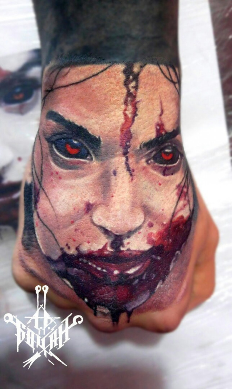 Men vampire monster, photo - Tattoo Master Barb Tattoo