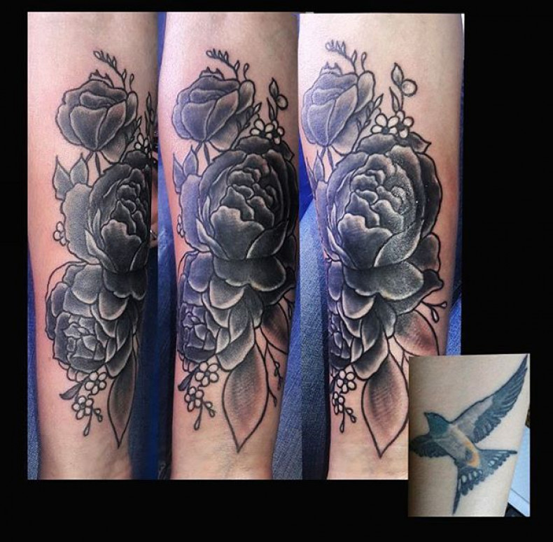 Mężczyźni przedramię powrót do zdrowia, photo - Tatuażysta Barb Tattoo