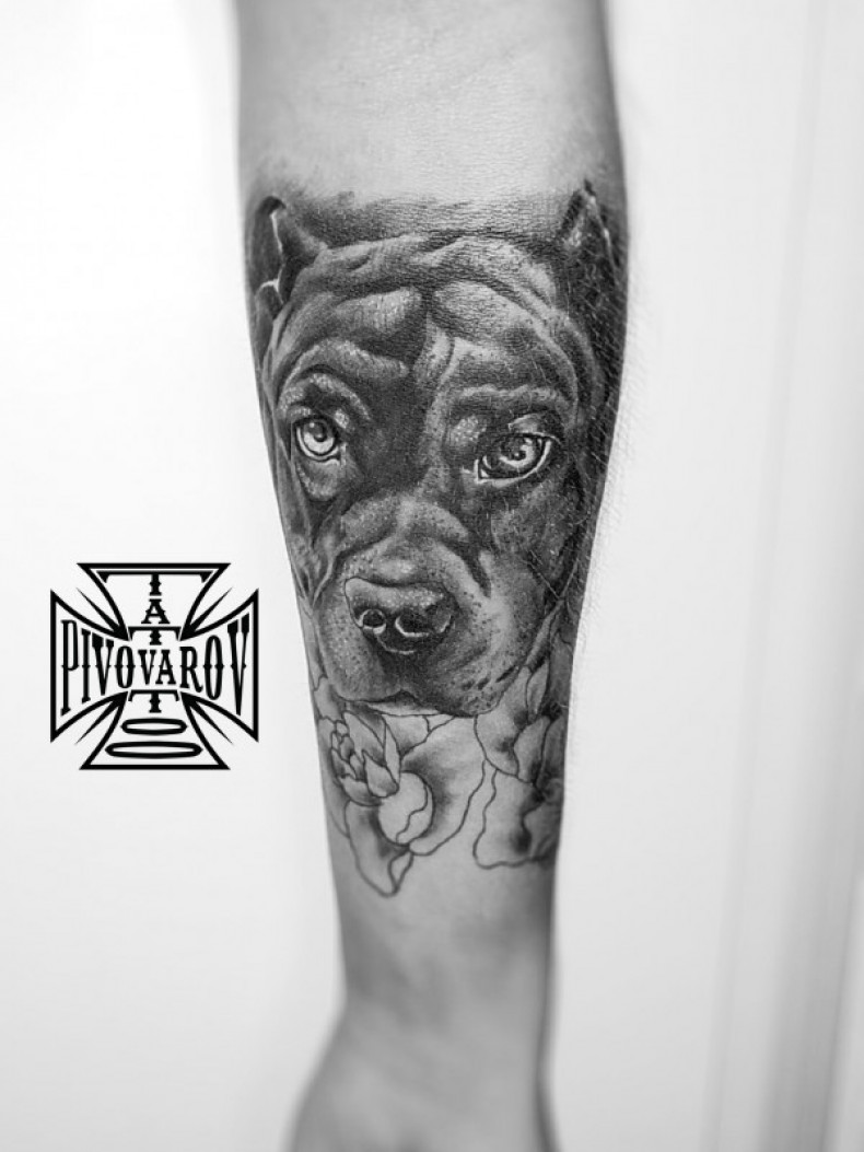 Мужские блэк энд грей випшейдинг, photo - Тату мастер Barb Tattoo