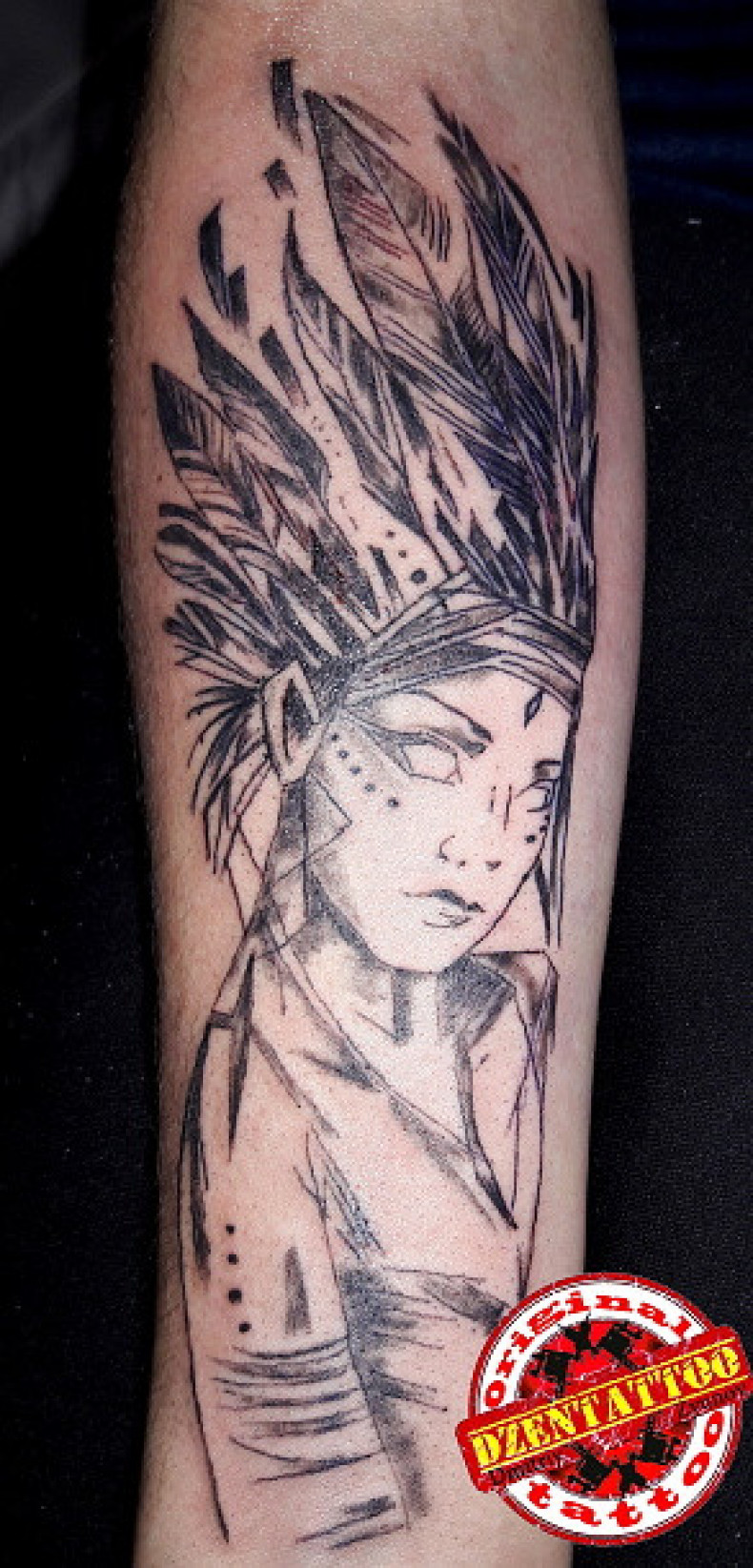 Men arm indian, photo - Tattoo Master Barb Tattoo