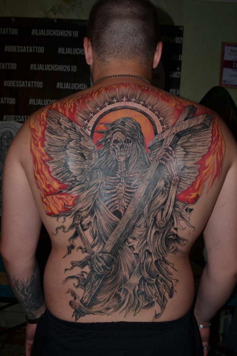 Men big back, photo - Tattoo Master Barb Tattoo