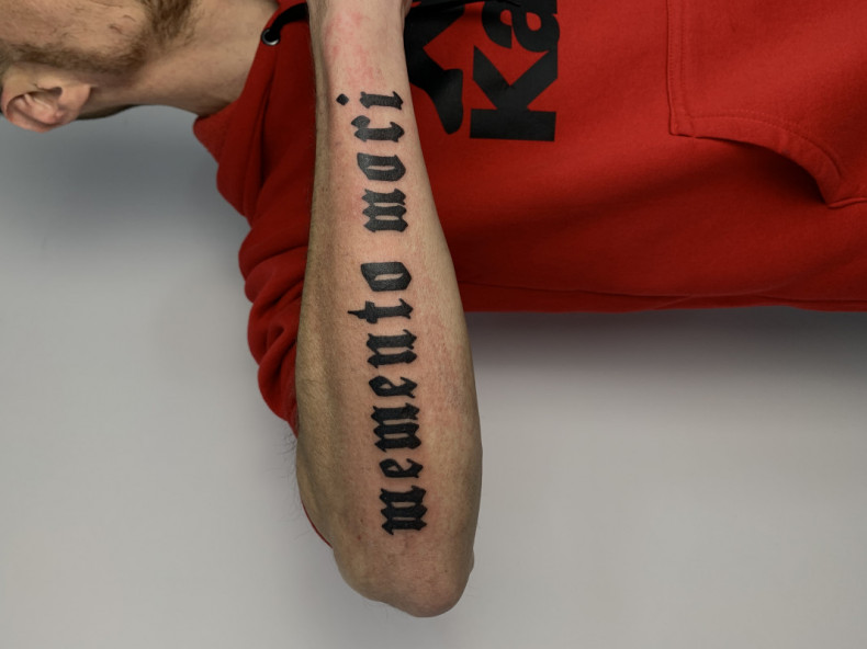 Męski na ramieniu pamiątka morska, photo - Tatuażysta Barb Tattoo