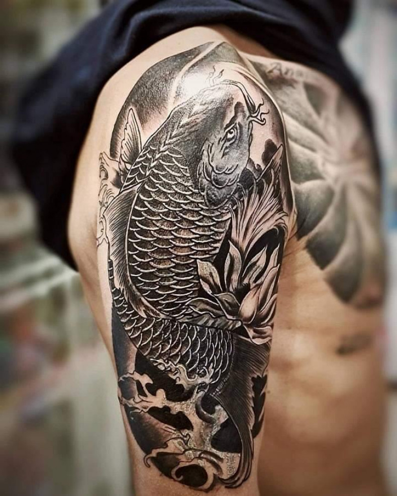 Tattoo CoverUp Zakrycie tatuażu niskiej jakości, photo - Tatuażysta Barb Tattoo