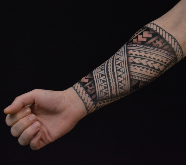 Polinezja, 4 sesje za 80 dolarów #tattoos #polynesia #kiyivtattoo #blacktattoo, photo - Tatuażysta Barb Tattoo