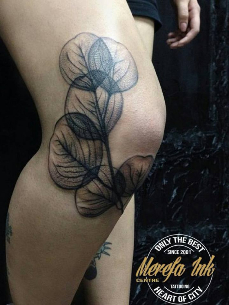 Frauen Zweig whip shading, photo - Tattoo-Meister Barb Tattoo