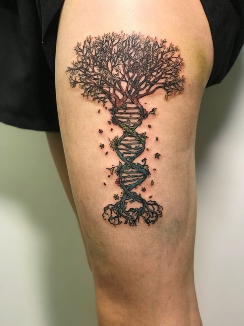 Women tree of life, photo - Tattoo Master Barb Tattoo