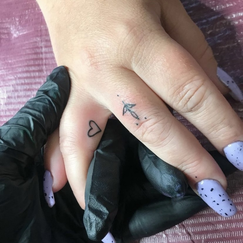 Папу на пальцах, photo - Тату мастер Barb Tattoo