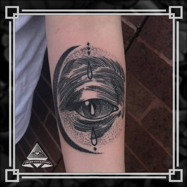 Eye engraving, photo - Tattoo Master Barb Tattoo