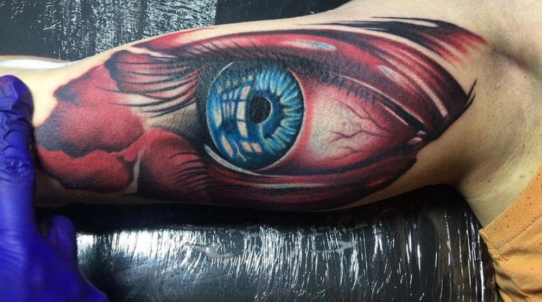 Eye realism tattoo, photo - Tattoo Master Barb Tattoo