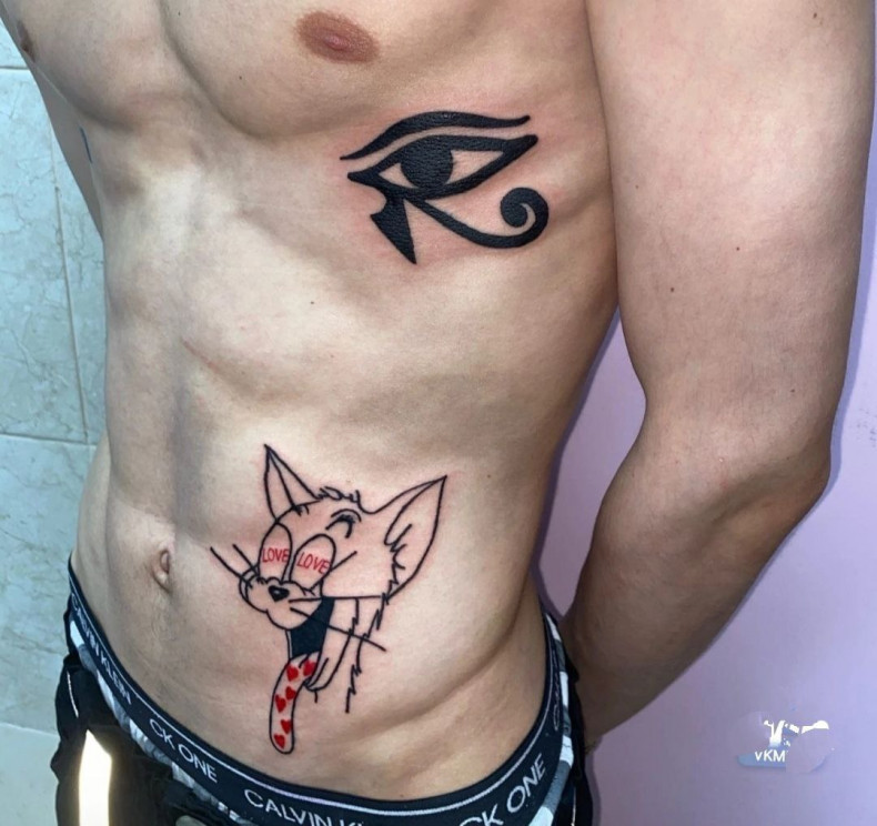  #cartoon tattoo #tomigeritatu #tattooskotodessa #get a tattoo in the village of Kotovsky Odessa #beautiful tattoo get in, photo - Tattoo Master Barb Tattoo