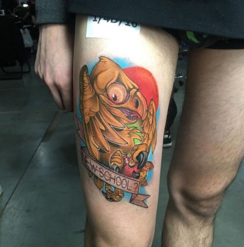 Neotrad tattoo, photo - Tattoo Master Barb Tattoo