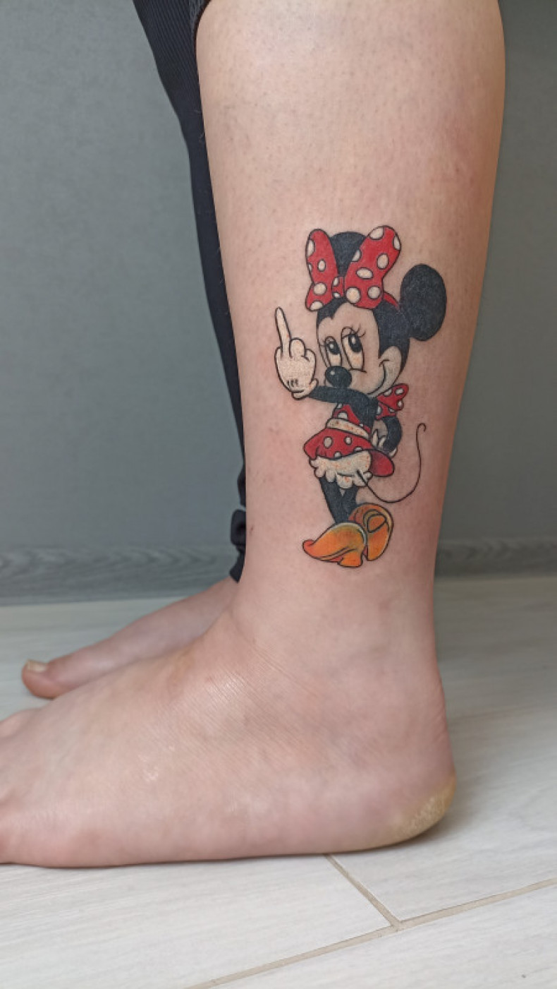 Zakrycie starego tatuażu, photo - Tatuażysta Barb Tattoo