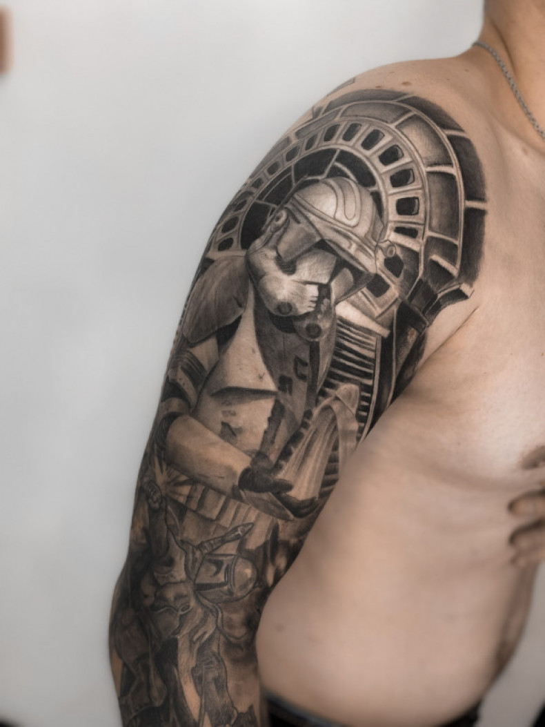 Star wars shoulder, photo - Tattoo Master Barb Tattoo