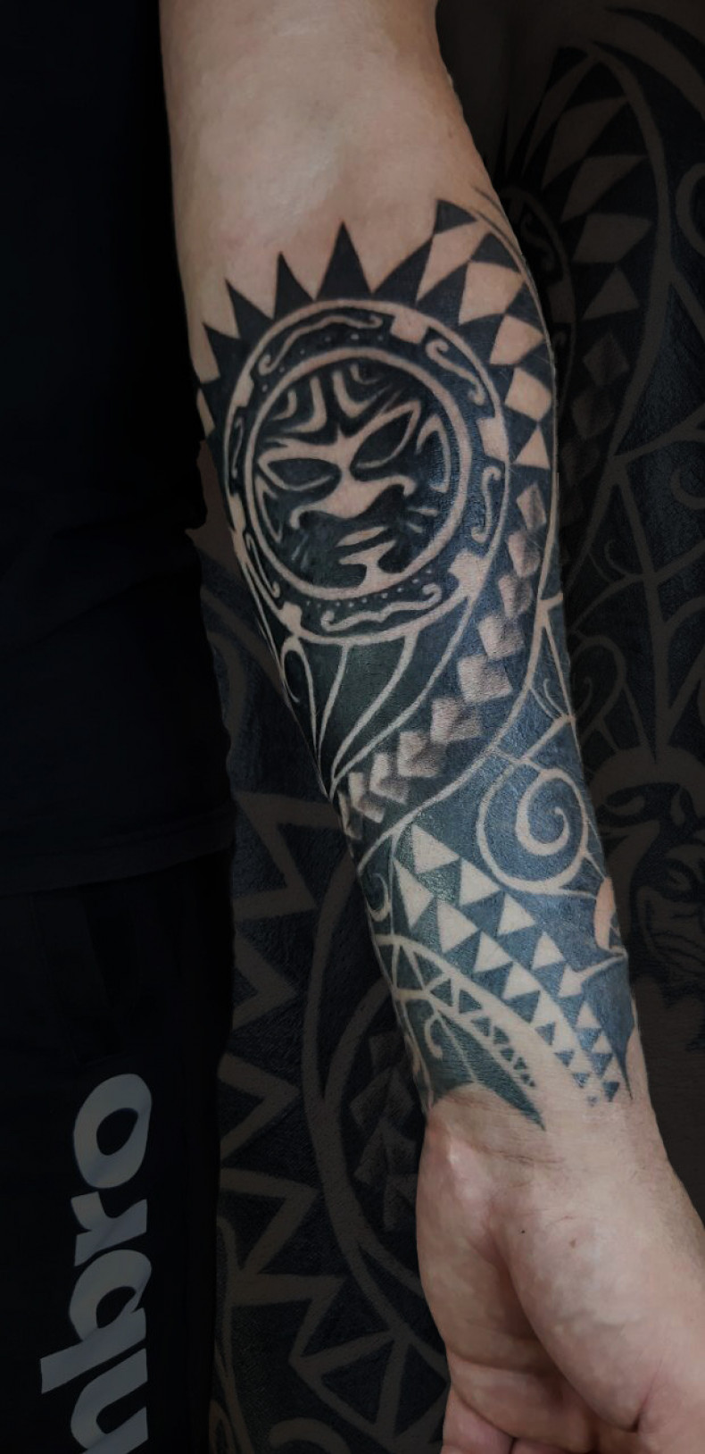 Maori forearm polynesian, photo - Tattoo Master Barb Tattoo