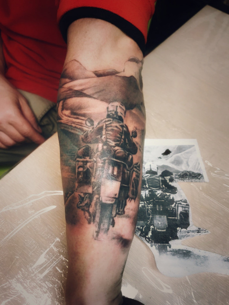 Szkic indywidualny, photo - Tatuażysta Barb Tattoo