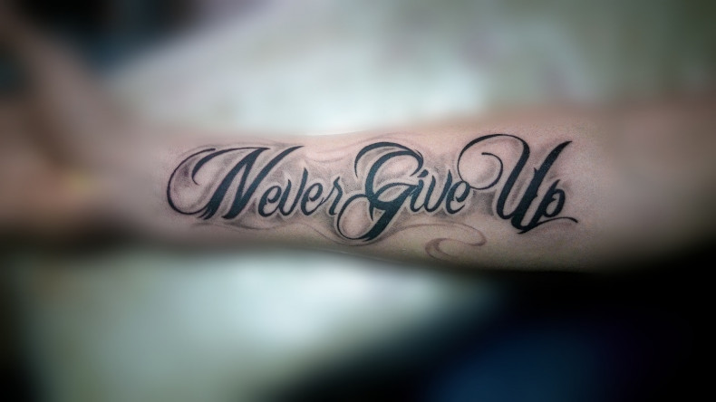 Lettering forearm letter, photo - Tattoo Master Barb Tattoo