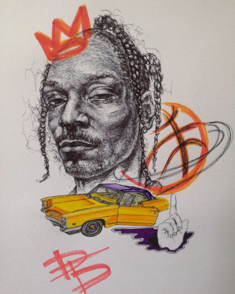 Car portrait sketch, photo - Tattoo Master Barb Tattoo