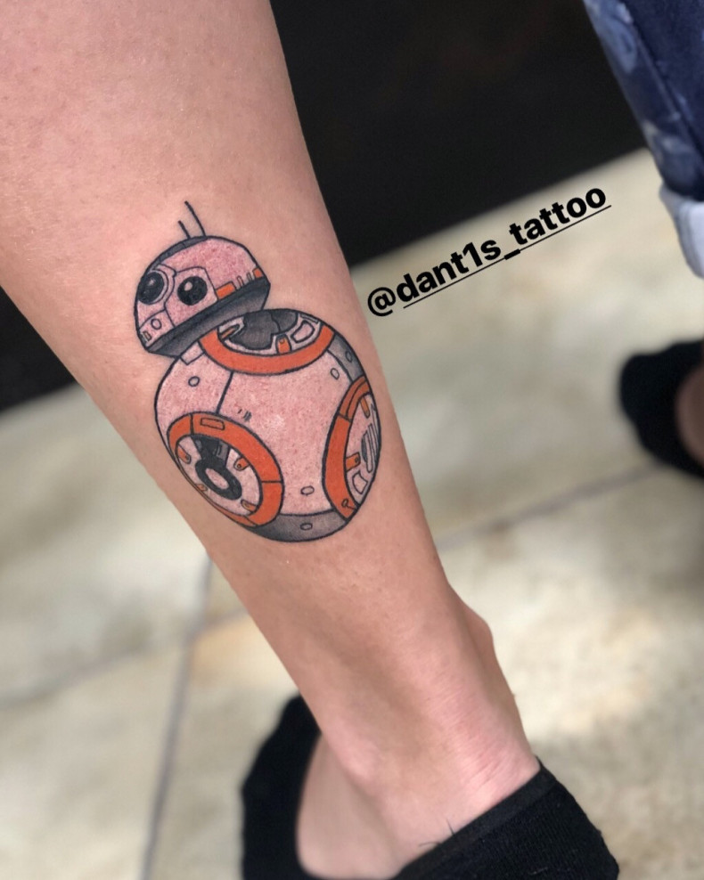 Star wars new school colorful, photo - Tattoo Master Barb Tattoo