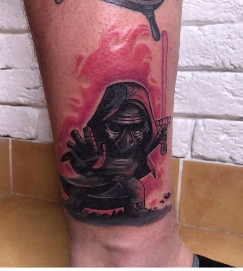 Star wars new school colorful, photo - Tattoo Master Barb Tattoo