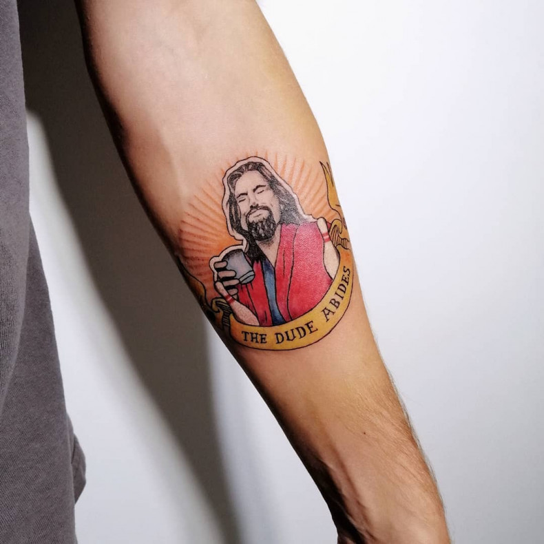 Jesus colorful, photo - Tattoo Master Barb Tattoo