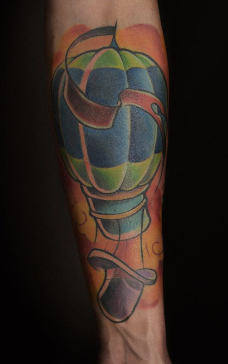 Balloon colorful, photo - Tattoo Master Barb Tattoo