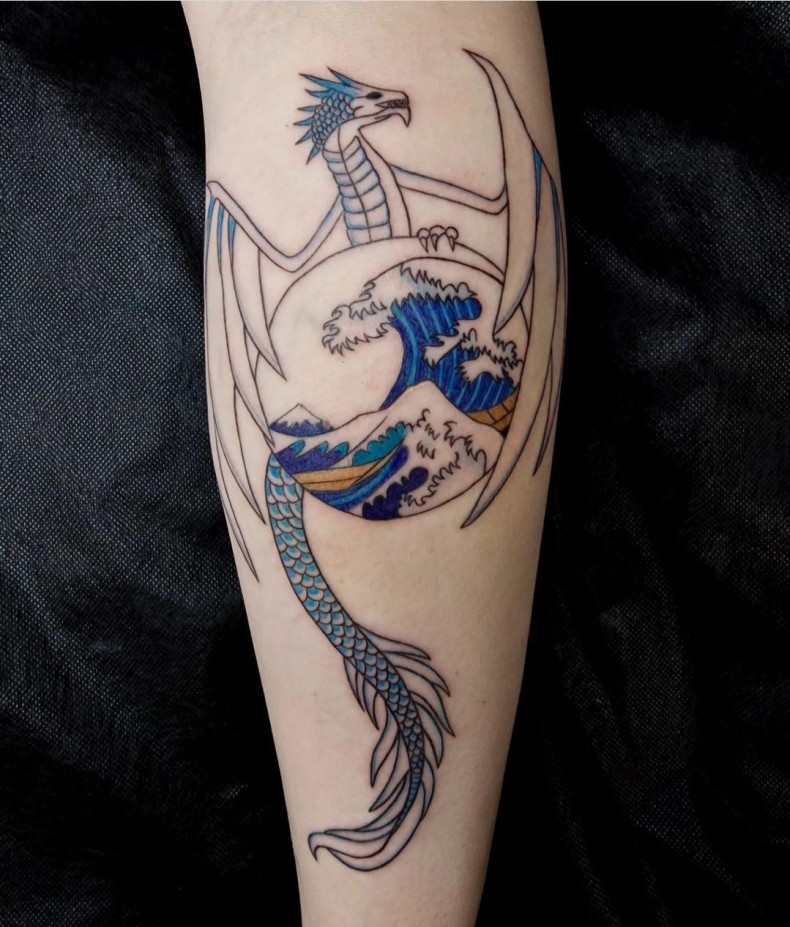 The Dragon, photo - Tattoo Master Barb Tattoo