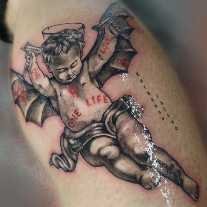 Engel Amor, photo - Tattoo-Meister Barb Tattoo