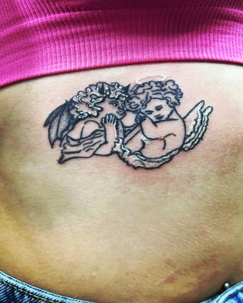 Anioł amorek, photo - Tatuażysta Barb Tattoo