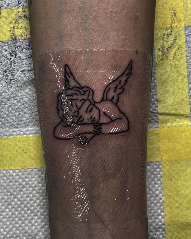 Angel cupid, photo - Tattoo Master Barb Tattoo