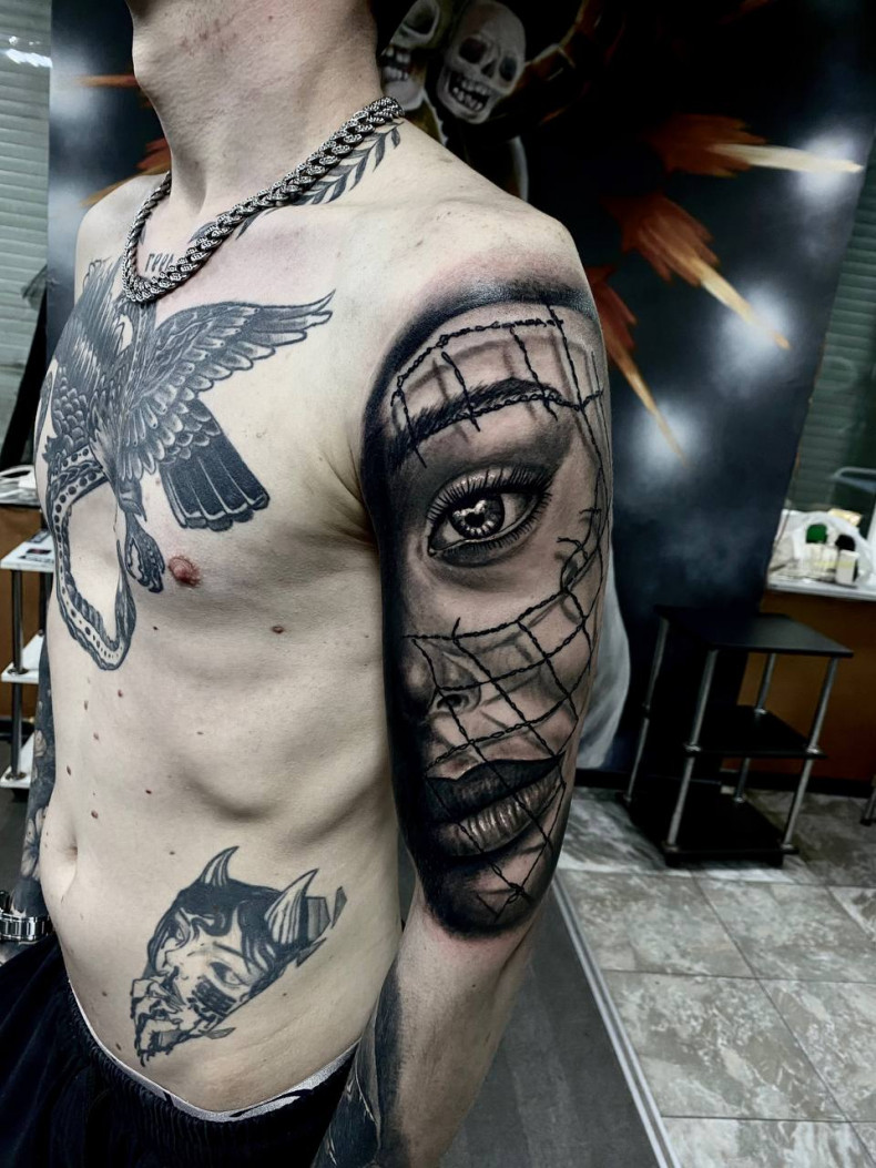  #Tattoo #Realismus, photo - Tattoo-Meister Barb Tattoo