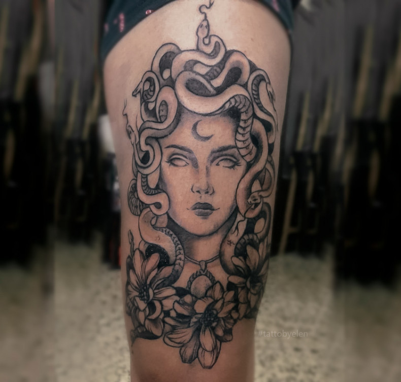 Gargon Medusa, photo - Tattoo-Meister Barb Tattoo