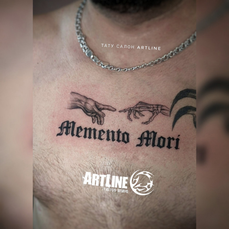 Memento mori tattoo, photo - Tattoo Master Barb Tattoo