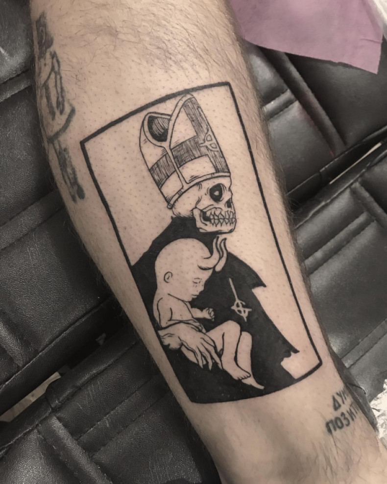 Ребенок смерть, photo - Тату мастер Barb Tattoo