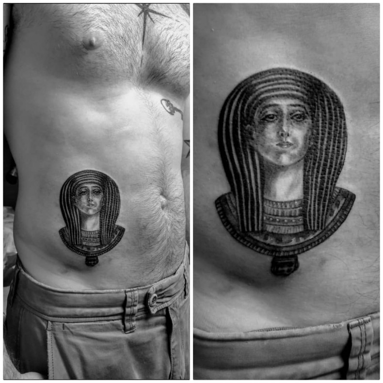 Клеопатра фараон, photo - Тату мастер Barb Tattoo