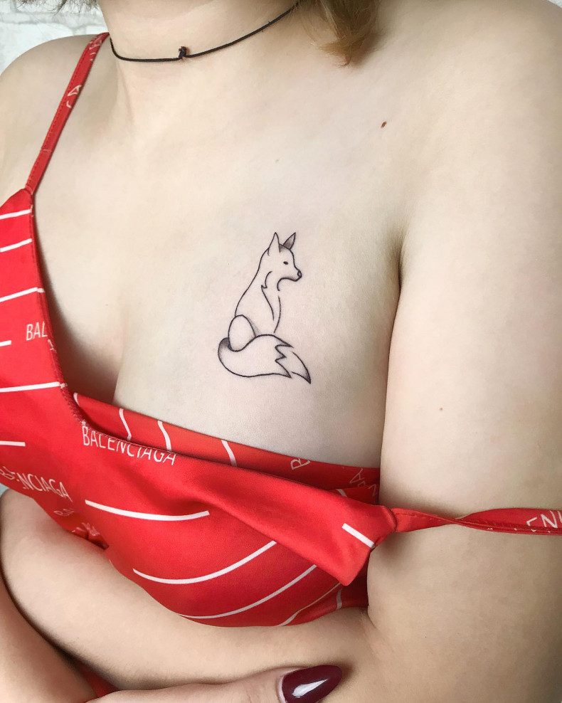 Fox, photo - Tattoo Master Barb Tattoo