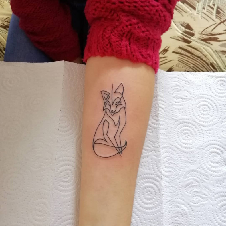 Fox, photo - Tattoo Master Barb Tattoo