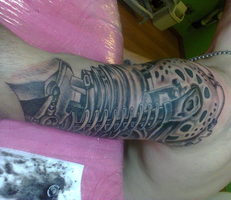 Biomechanical, photo - Tattoo Master Barb Tattoo