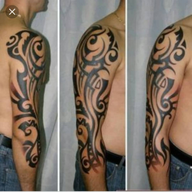 Tribal, photo - Tatuażysta Barb Tattoo