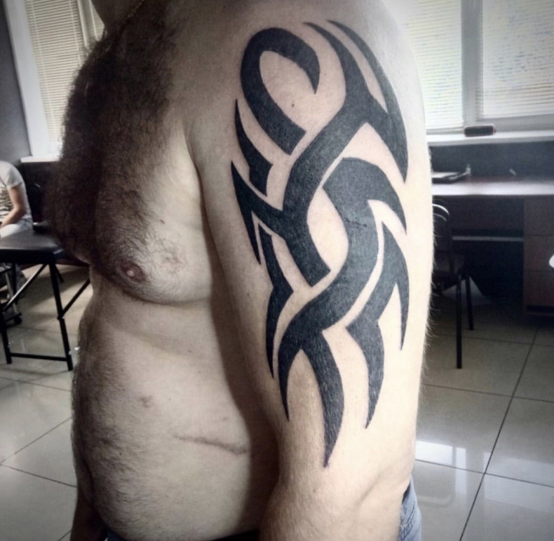 Tribal, photo - Tatuażysta Barb Tattoo