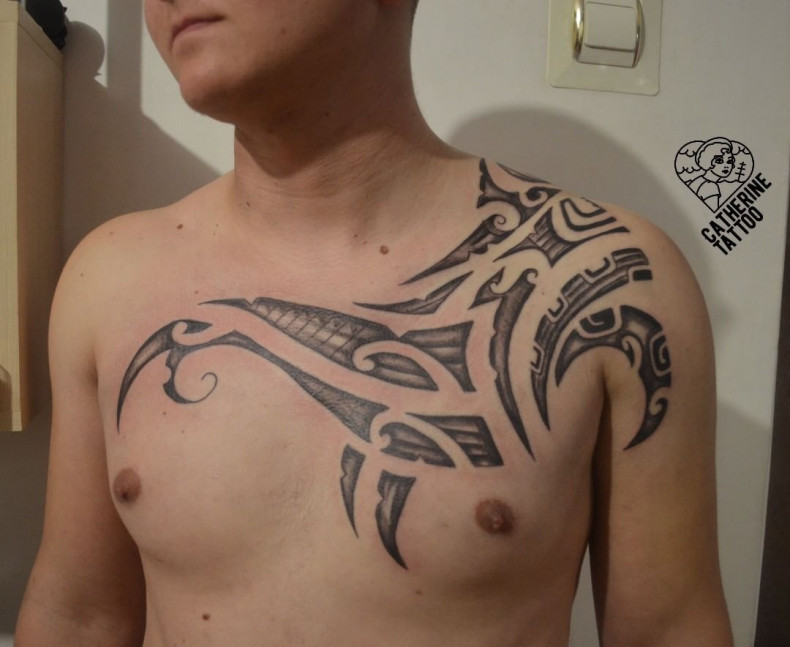 Tribal, photo - Tatuażysta Barb Tattoo