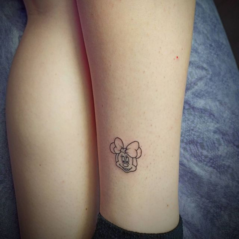 Маленькие Микки Маус мини, photo - Тату мастер Barb Tattoo