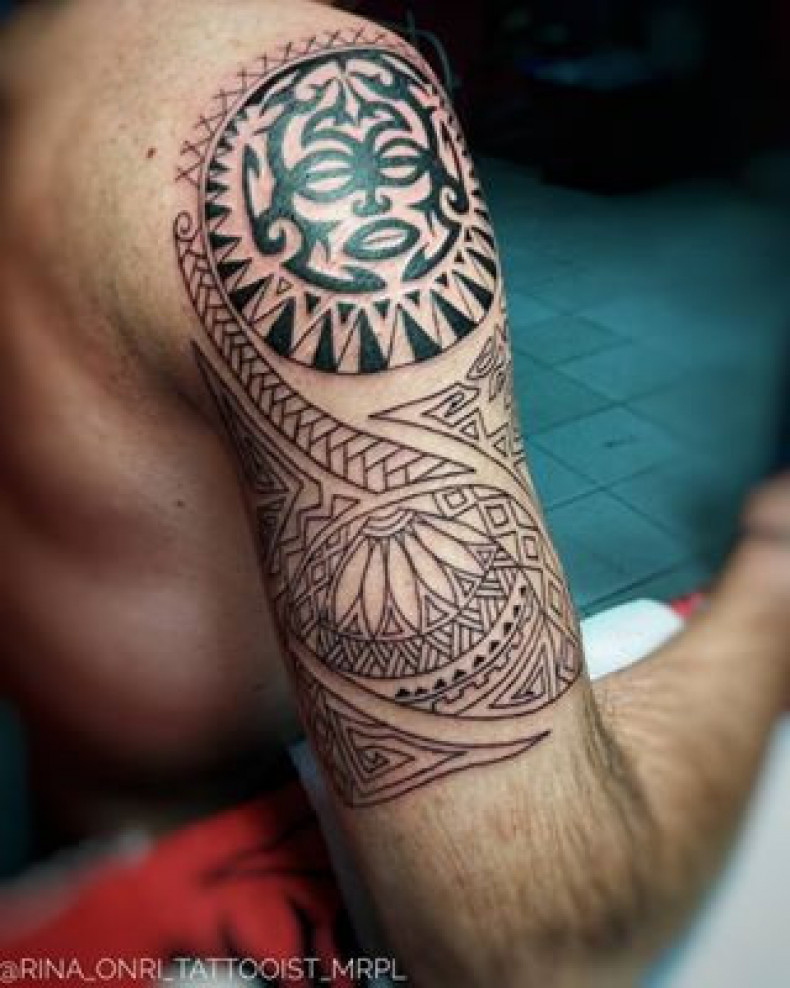 Maori polynesian, photo - Tattoo Master Barb Tattoo