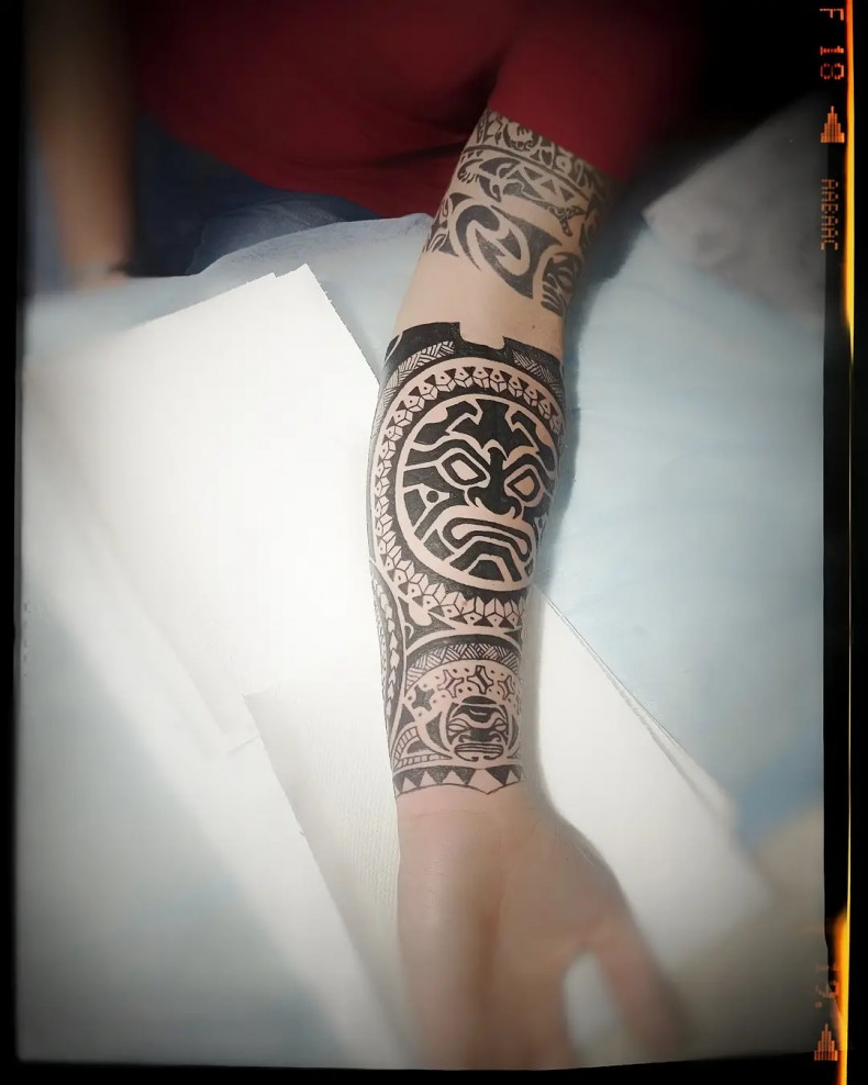 Maori polynesisch, photo - Tattoo-Meister Barb Tattoo