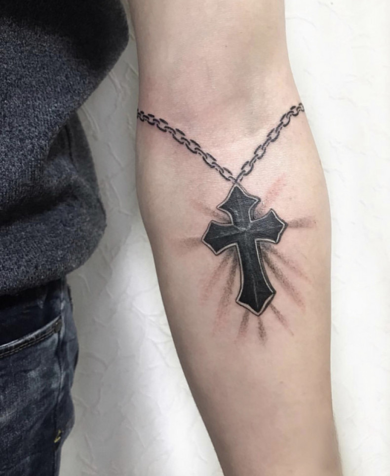 Крест, photo - Тату мастер Barb Tattoo