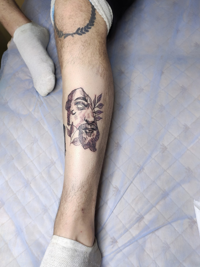 Иисус Христос, photo - Тату мастер Barb Tattoo