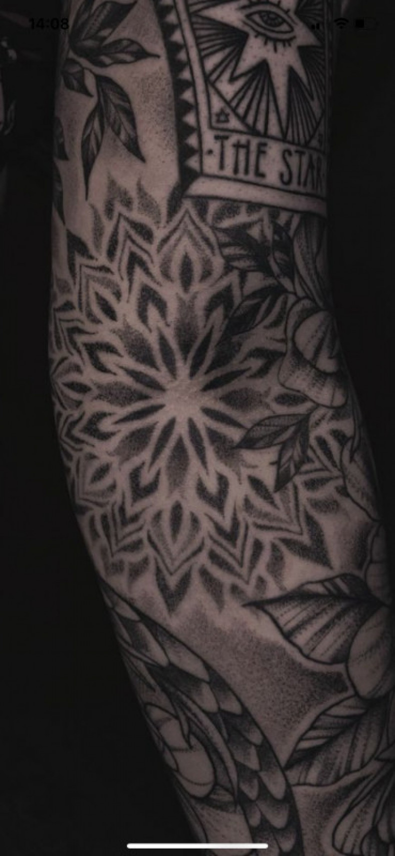 Mandala Zier, photo - Tattoo-Meister Barb Tattoo