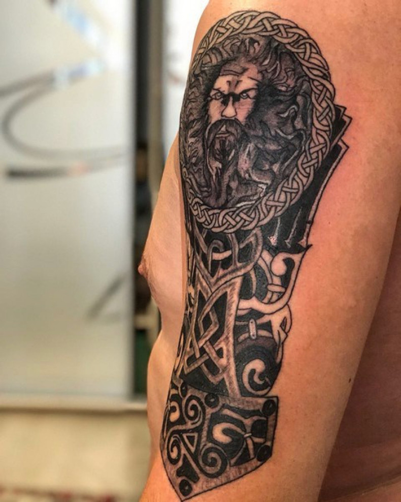 Wzór celtycki, photo - Tatuażysta Barb Tattoo